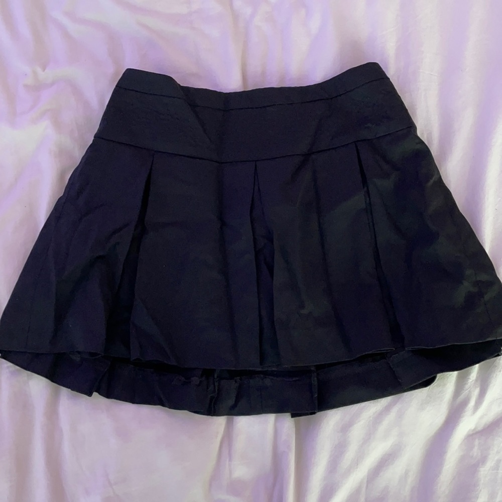black tennis skirt